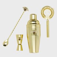 Joanna Buchanan<br><B>Stripey Bee Cocktail Shaker Set</b>