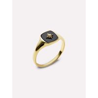 Ana Luisa<br><B>Gold Signet Ring</B>